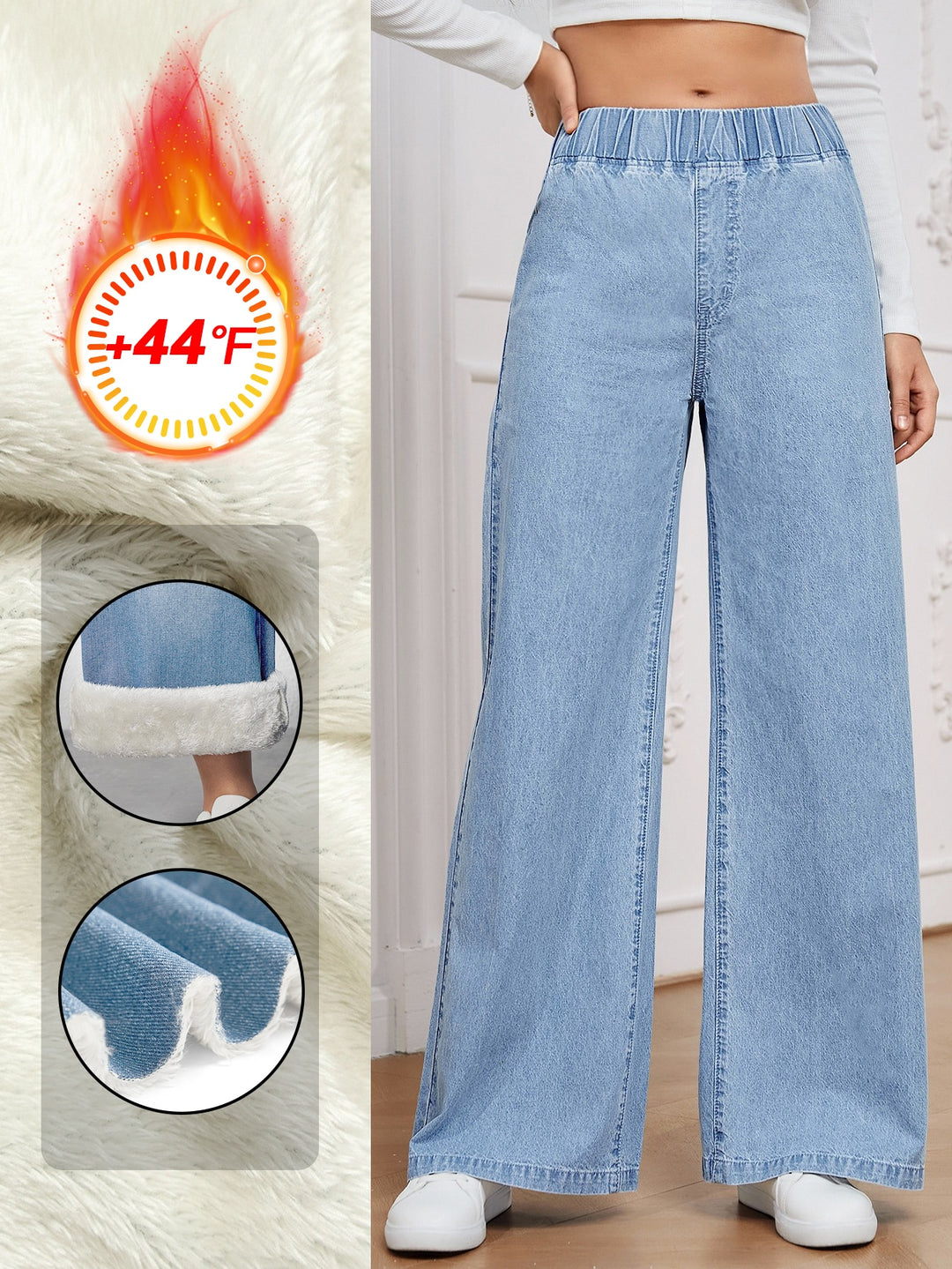 Jeans SHEIN, albastru