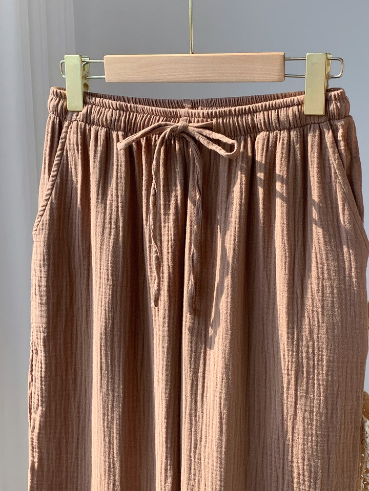 Pantaloni SHEIN, maro