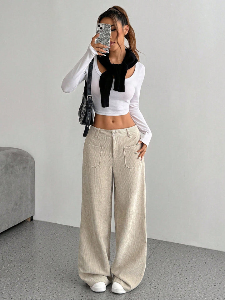 Pantaloni SHEIN, bej