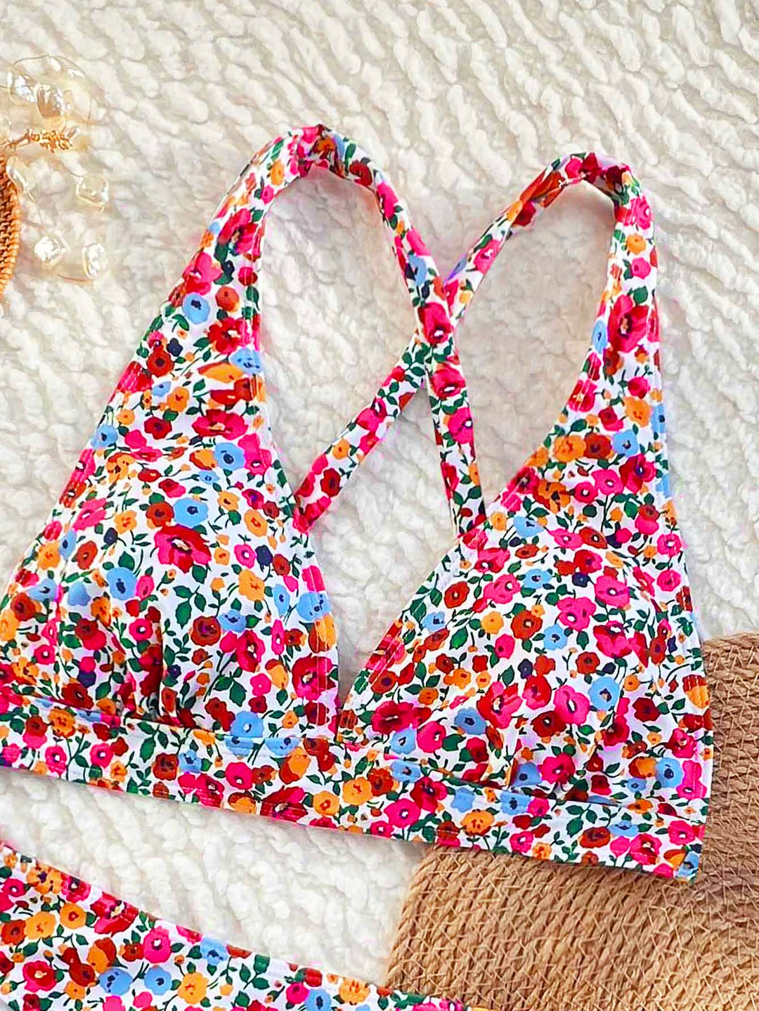 Set bikini SHEIN, mix culori