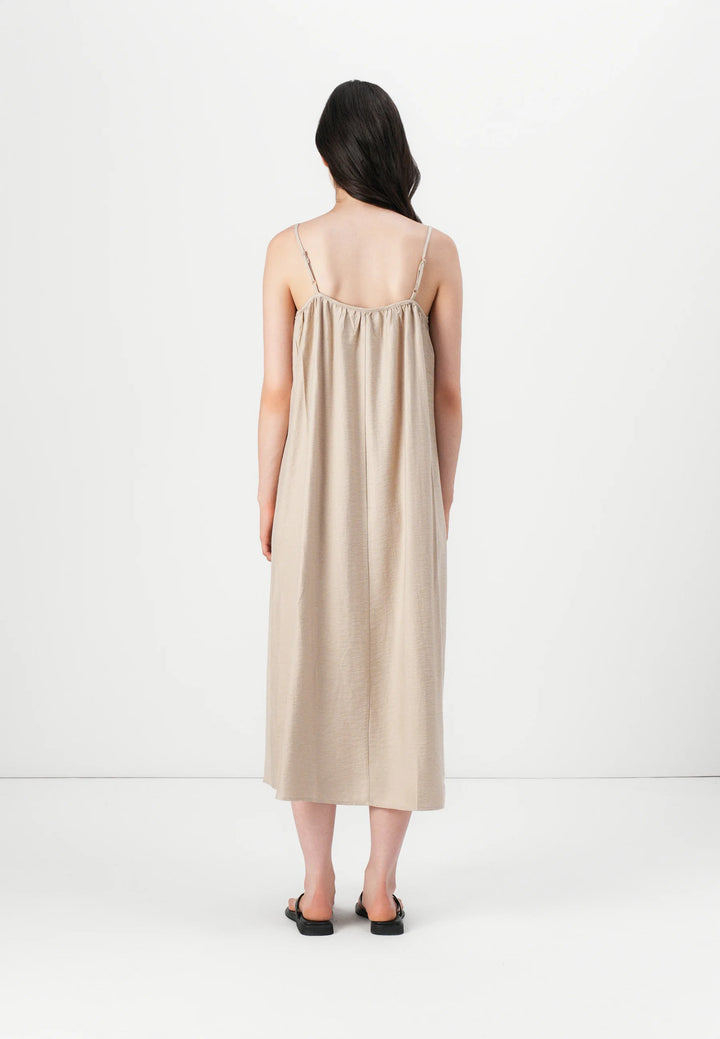 Rochie maxi ONLY, bej