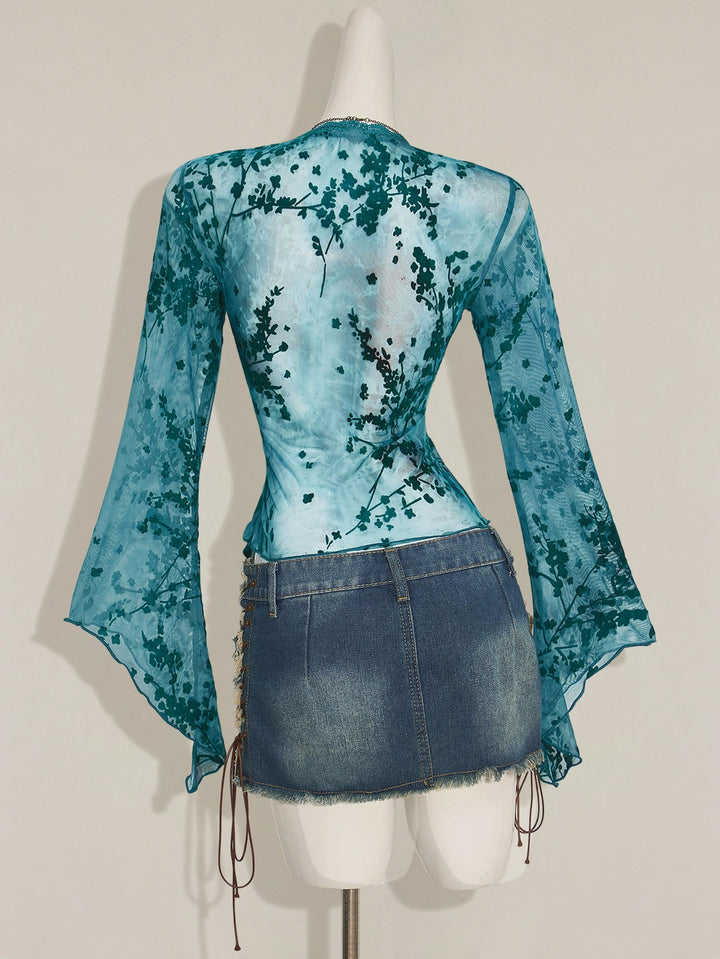 Top SHEIN, albastru