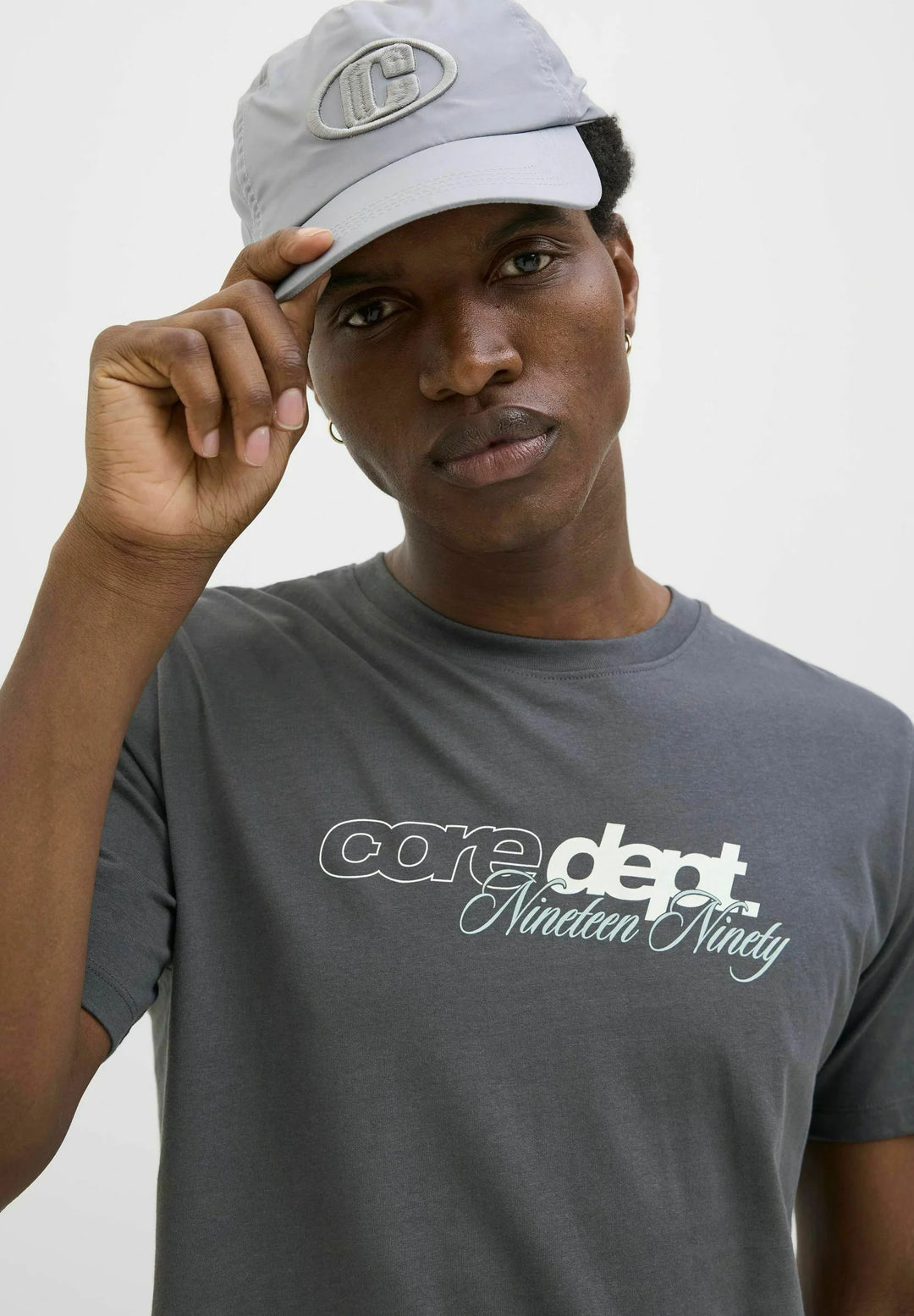 Tricou Jack & Jones, gri