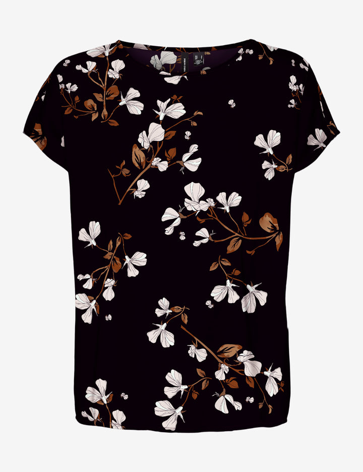 Vero Moda rövid ujjú ing, többszínű