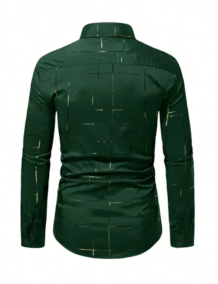 Camasa MANFINITY by Shein, verde