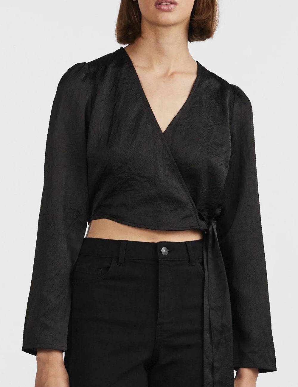 Camasa Pieces, negru