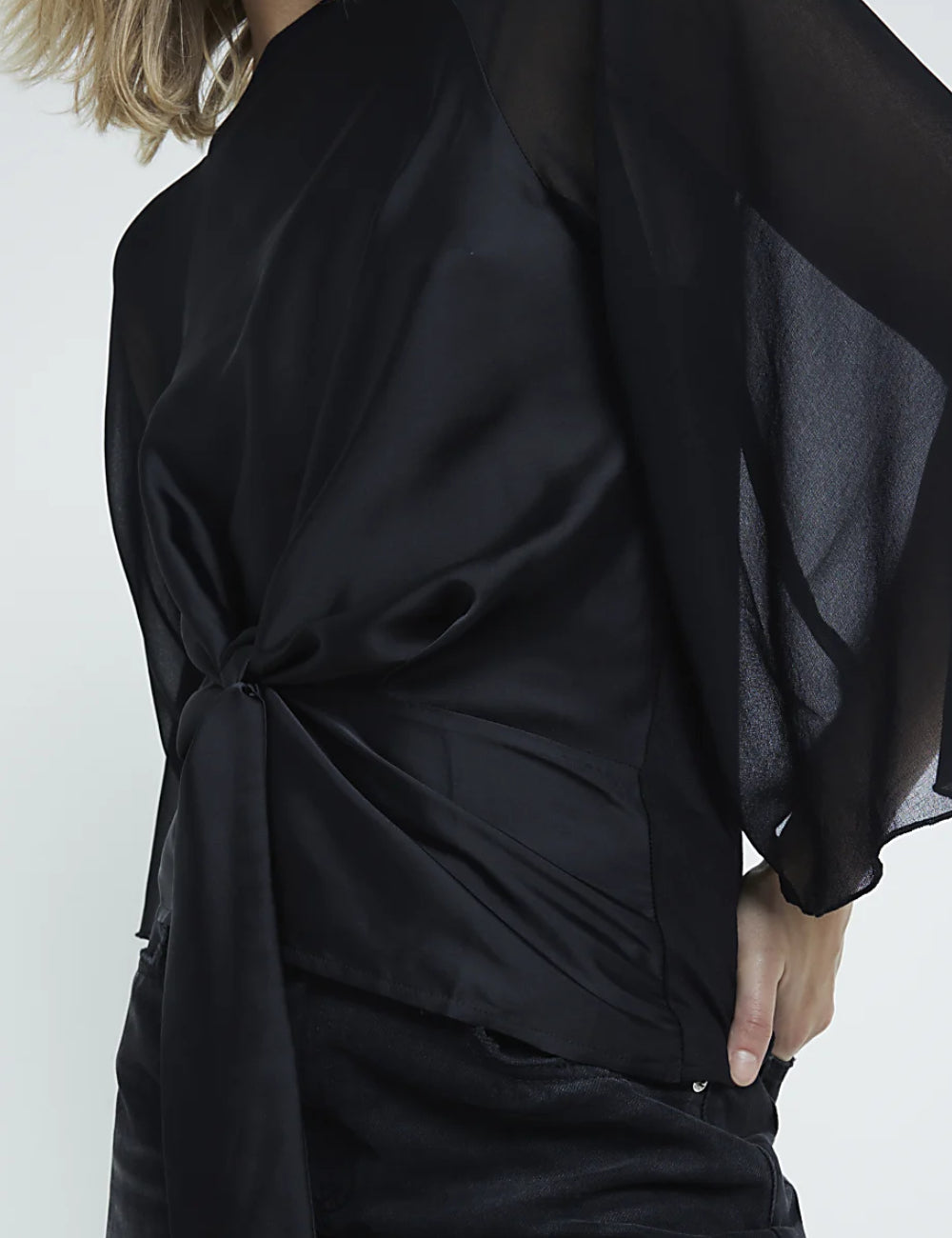 Camasa River Island, negru