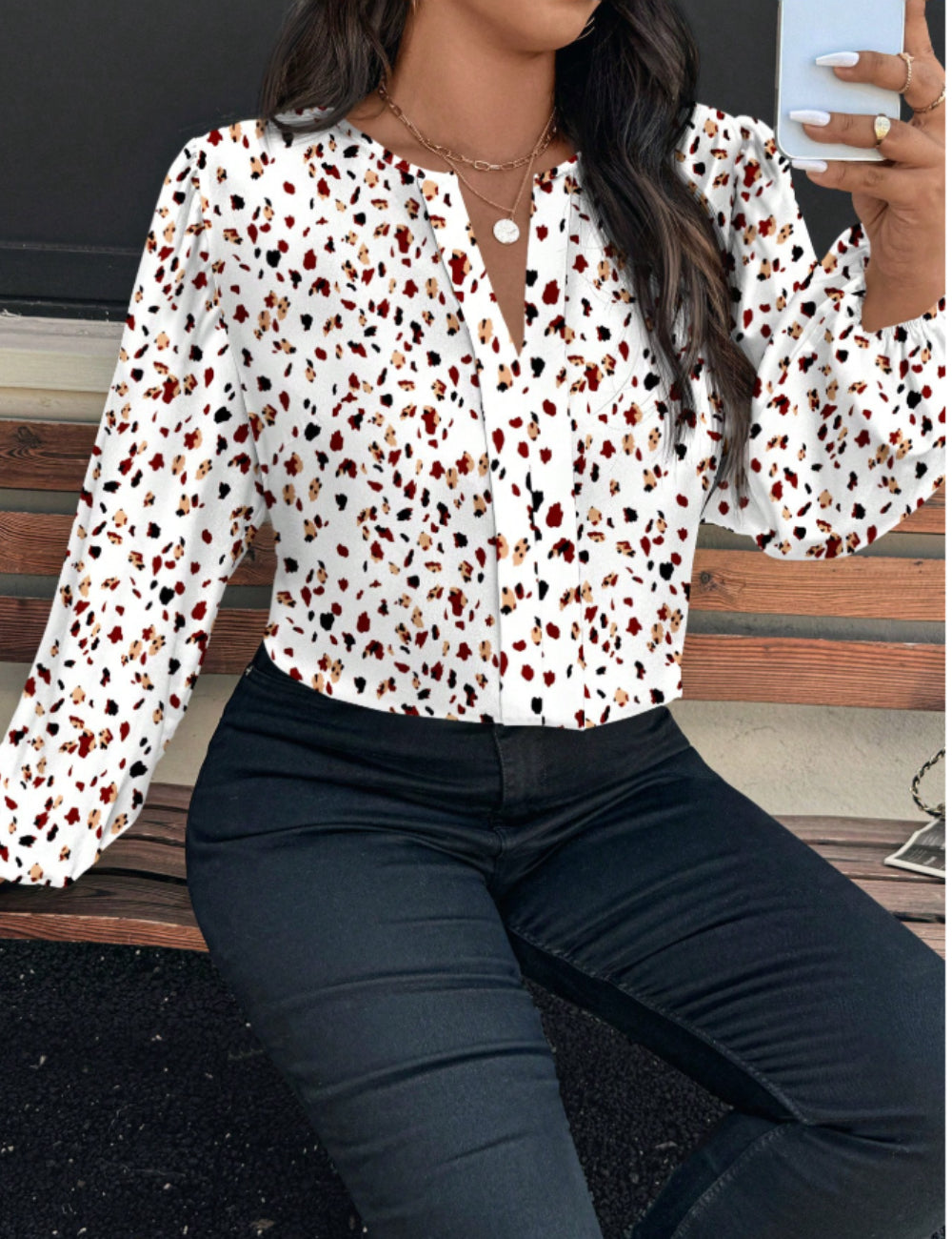 Shein Emery Rose ing, fehér