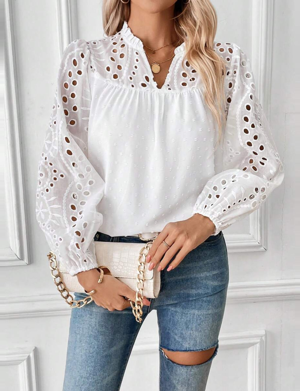 Shein ing, fehér