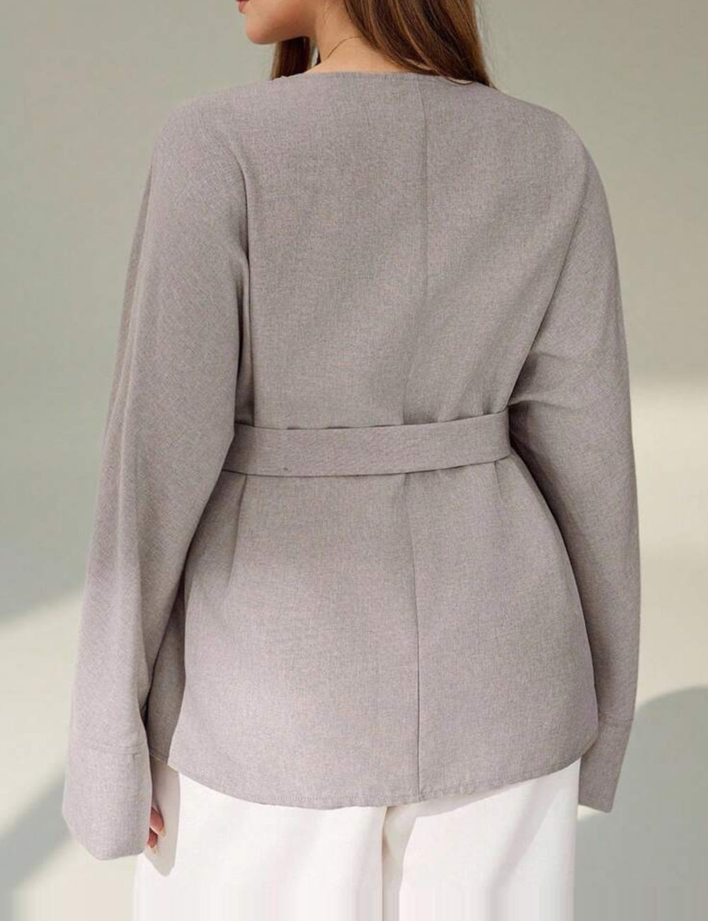 Cămașă Shein, bej