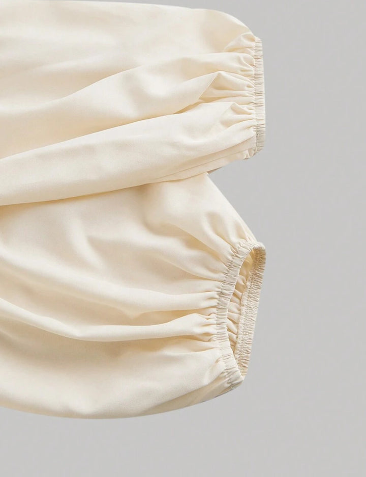 Camasa Shein Curve+, crem
