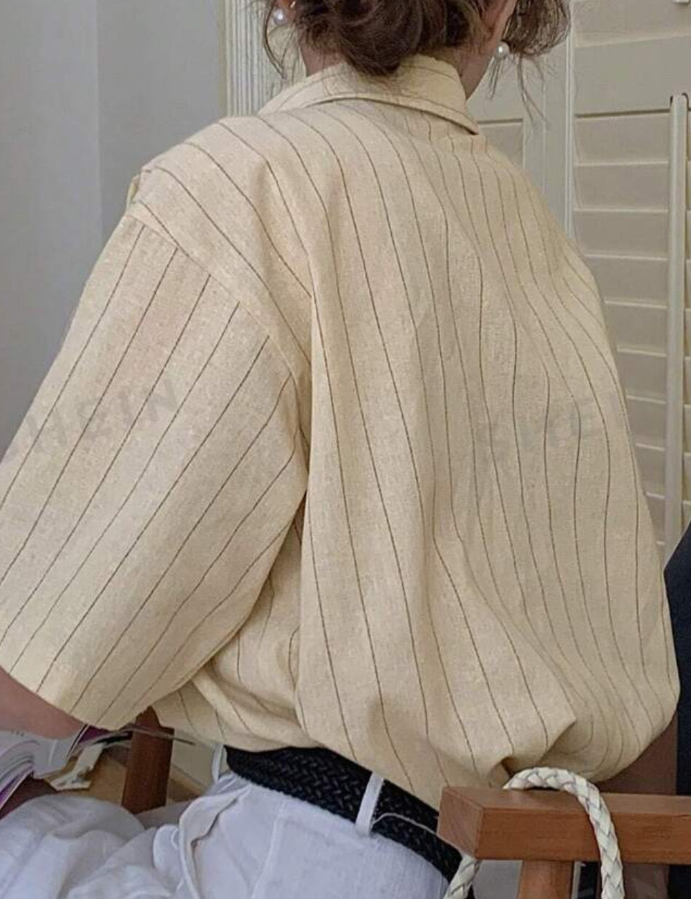 Cămașă Shein, crem
