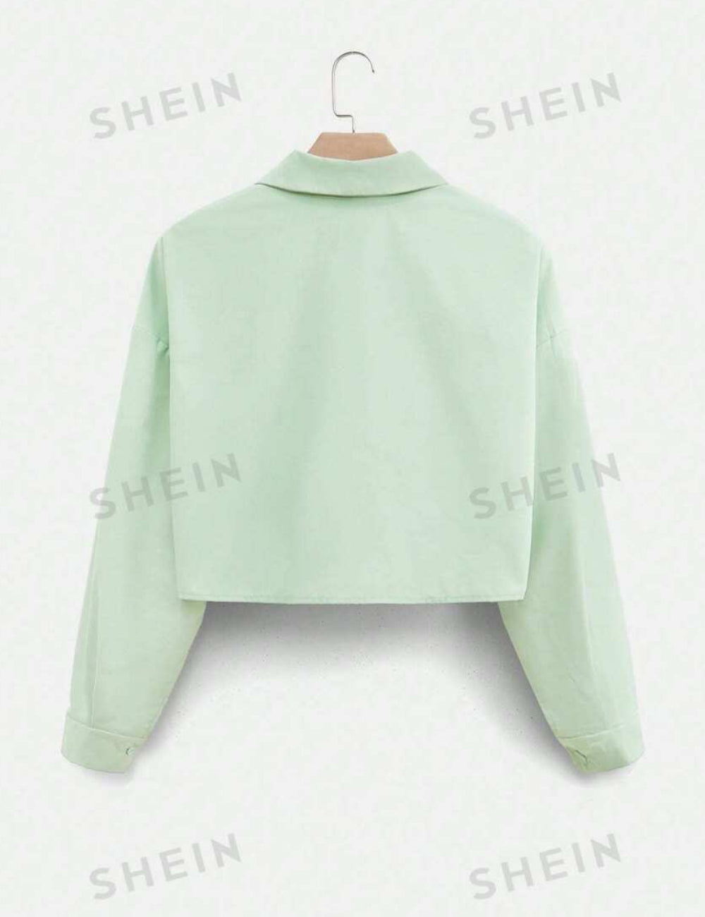 Shein Curve+ ing, mentazöld