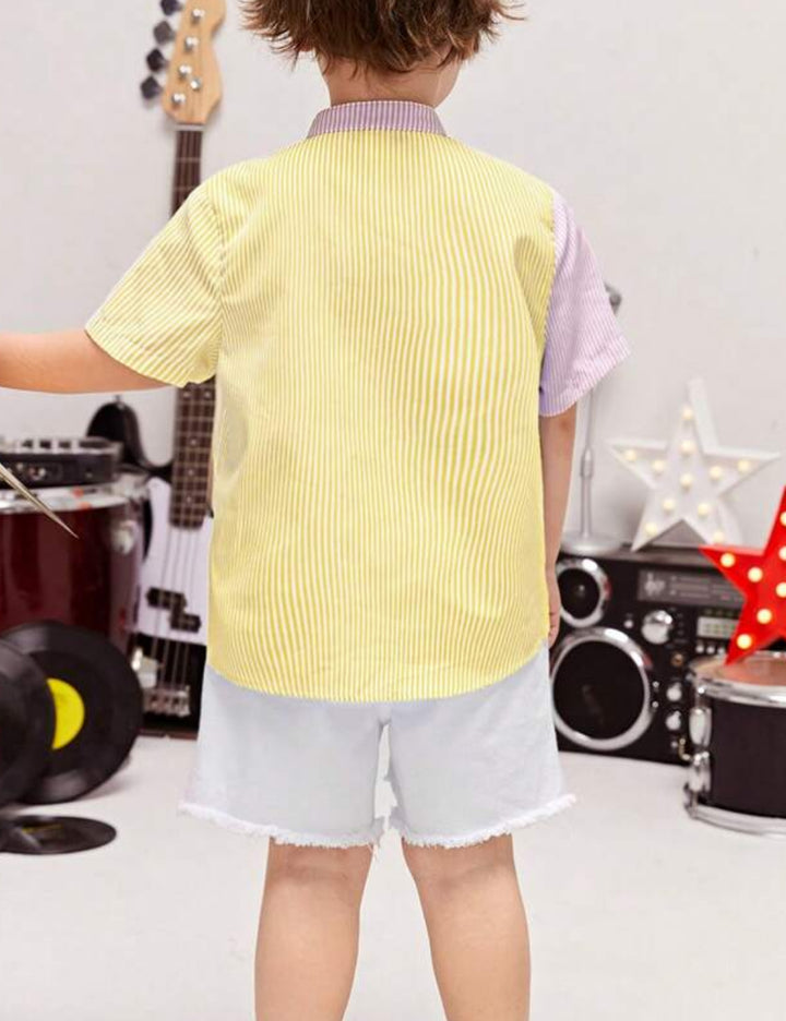 Camasa Shein, mix culori