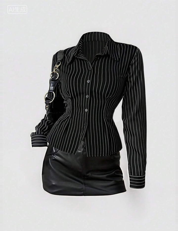 Cămașă Shein, negru