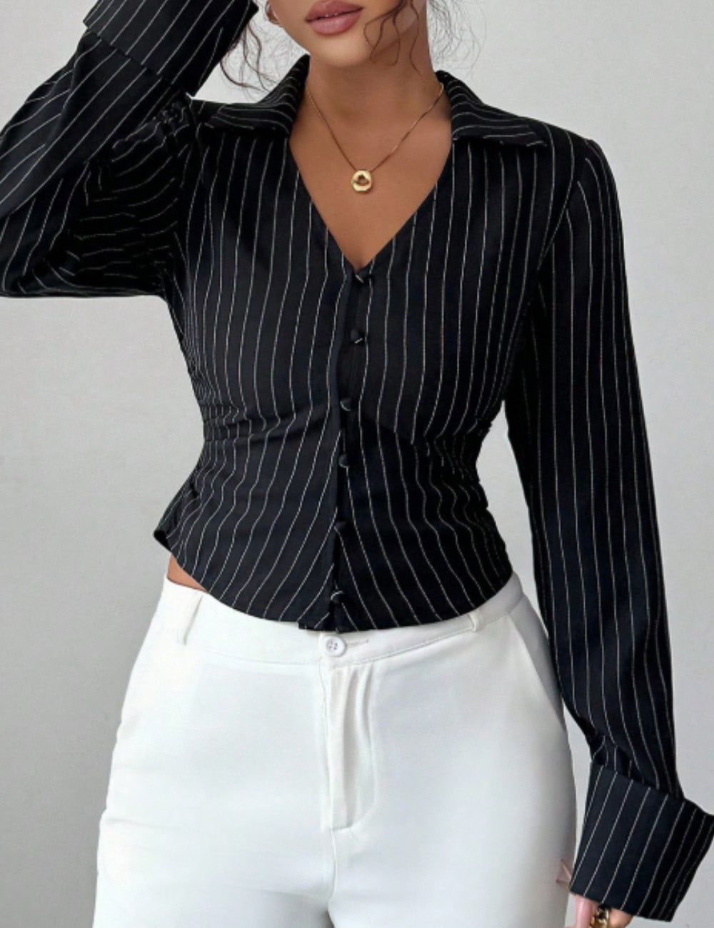 Cămașă Shein, negru