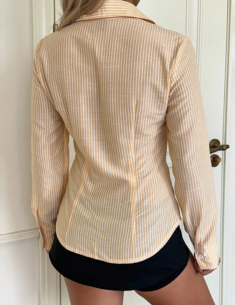 Cămașă Shein, portocaliu