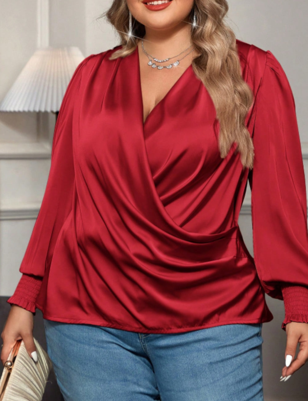 Shein Curve+ ing, piros