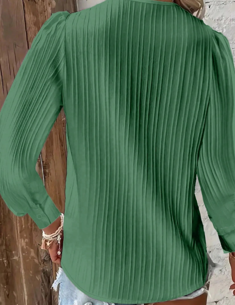 Cămașă Shein Curve+, verde