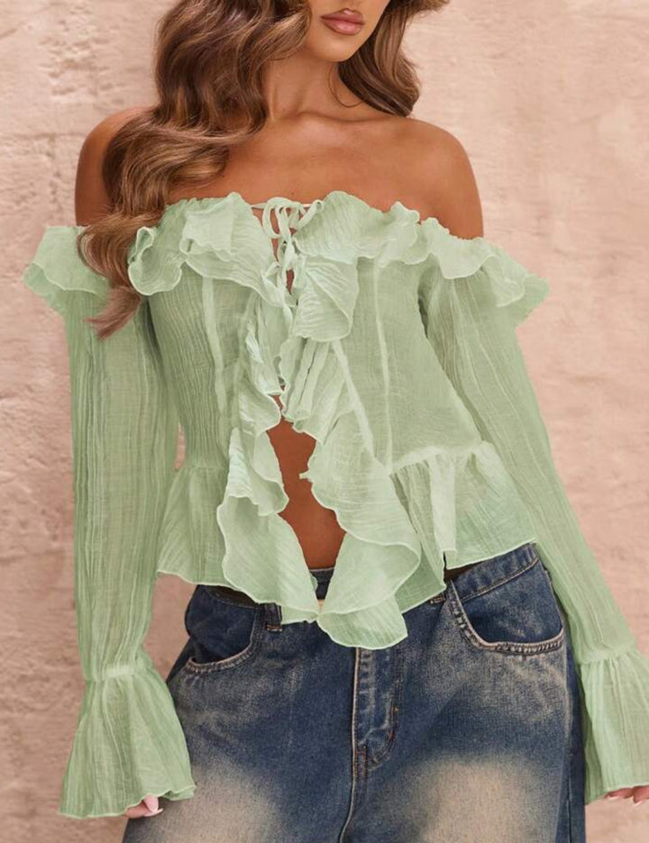 Cămașă Shein, verde