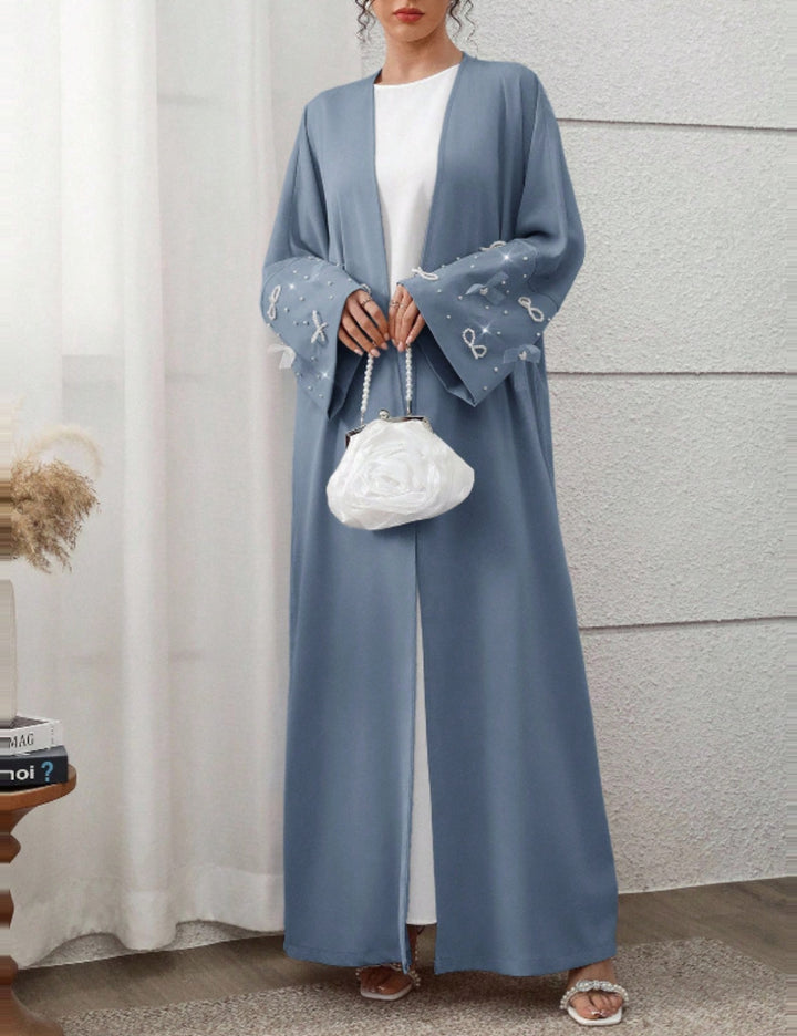 Cardigan lung Shein, albastru