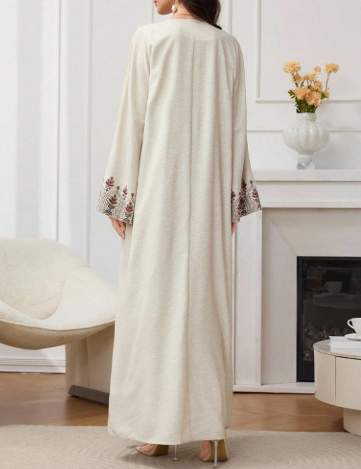 Cardigan lung Shein, bej
