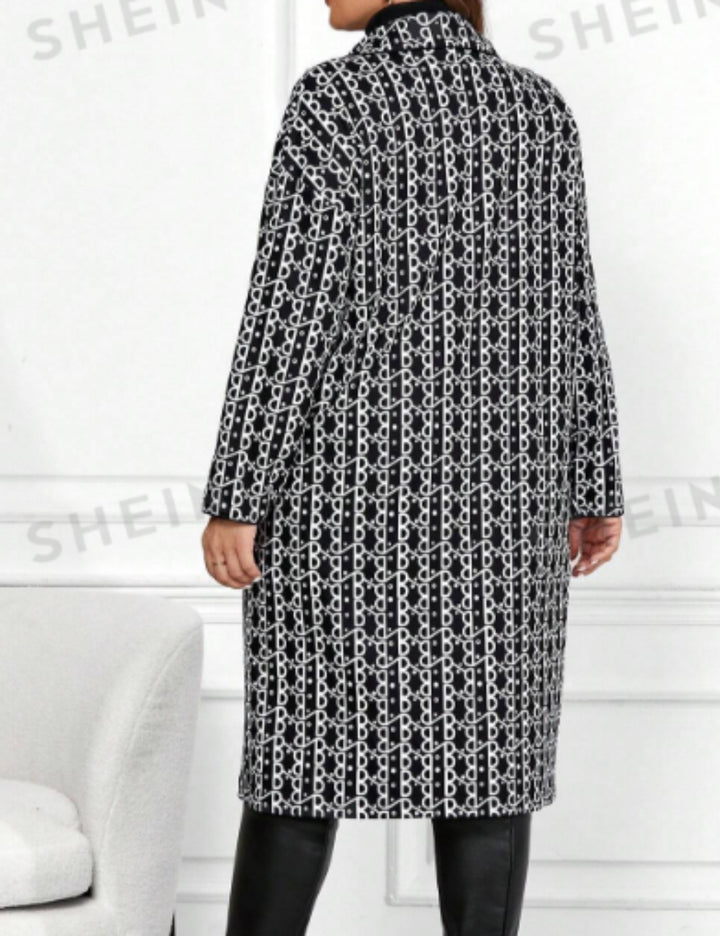 Cardigan lung Shein, mix culori