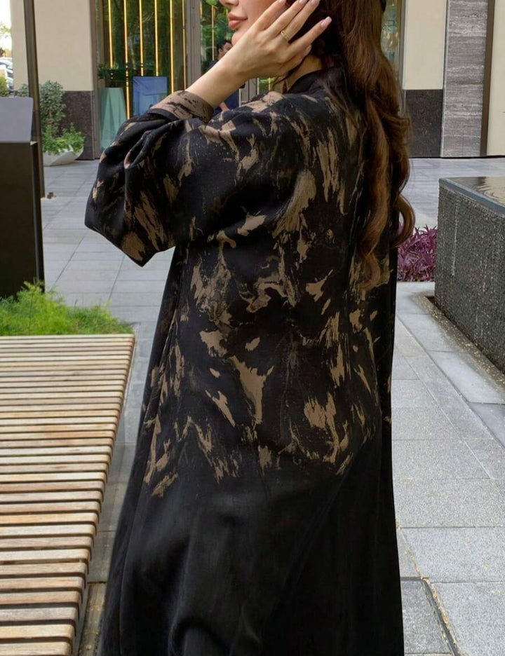 Shein hosszú kardigán, fekete