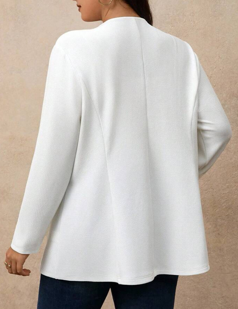 Cardigan SHEIN, alb