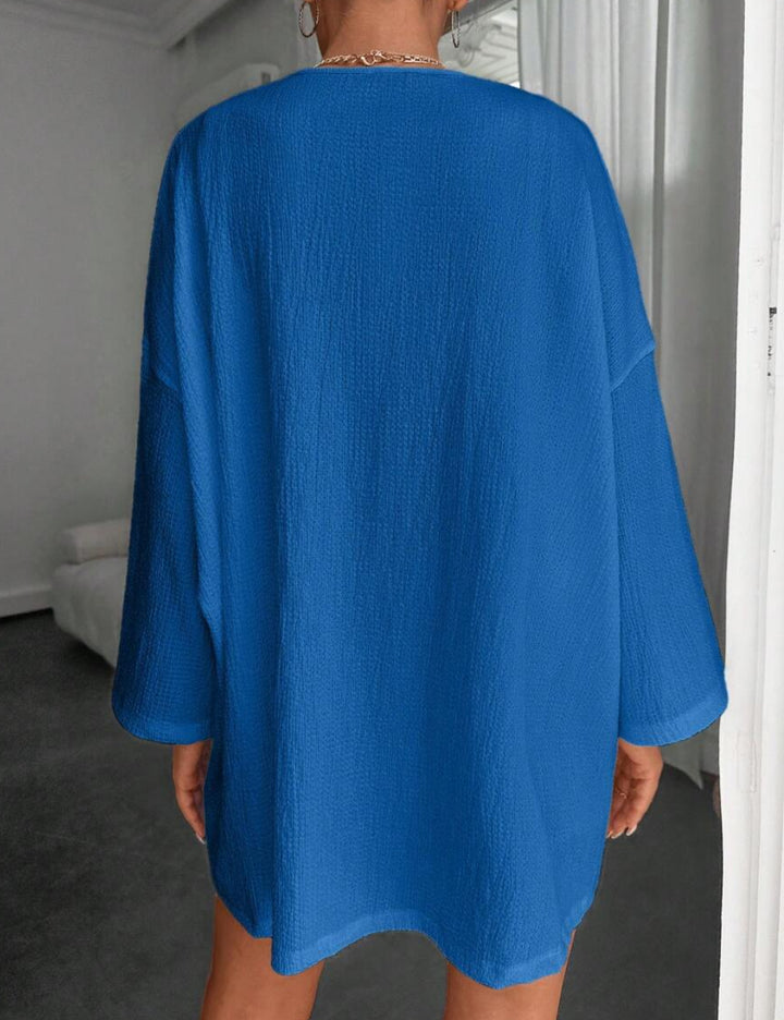 Cardigan Shein, albastru