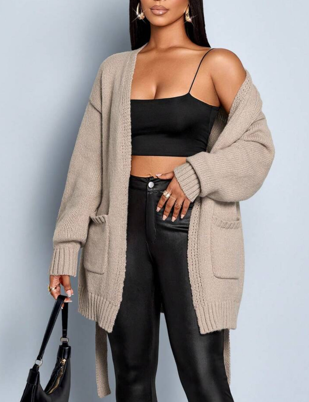 Cardigan Shein, bej