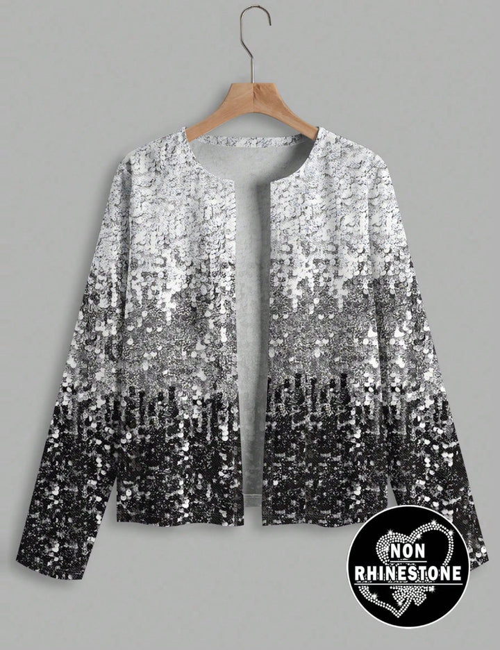 Cardigan Shein Curve+, mix culori