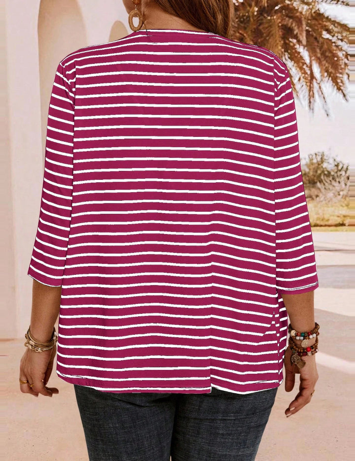 Cardigan Shein Curve+, mix culori