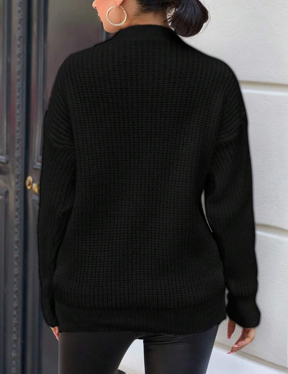 Cardigan Shein, negru