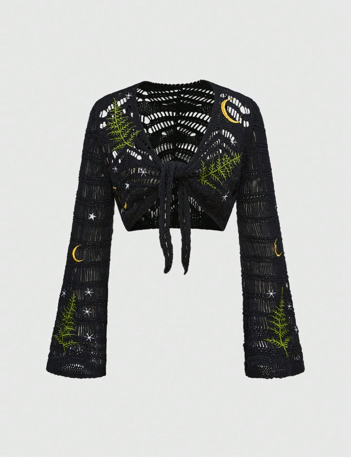 Cardigan Shein Romwe, negru