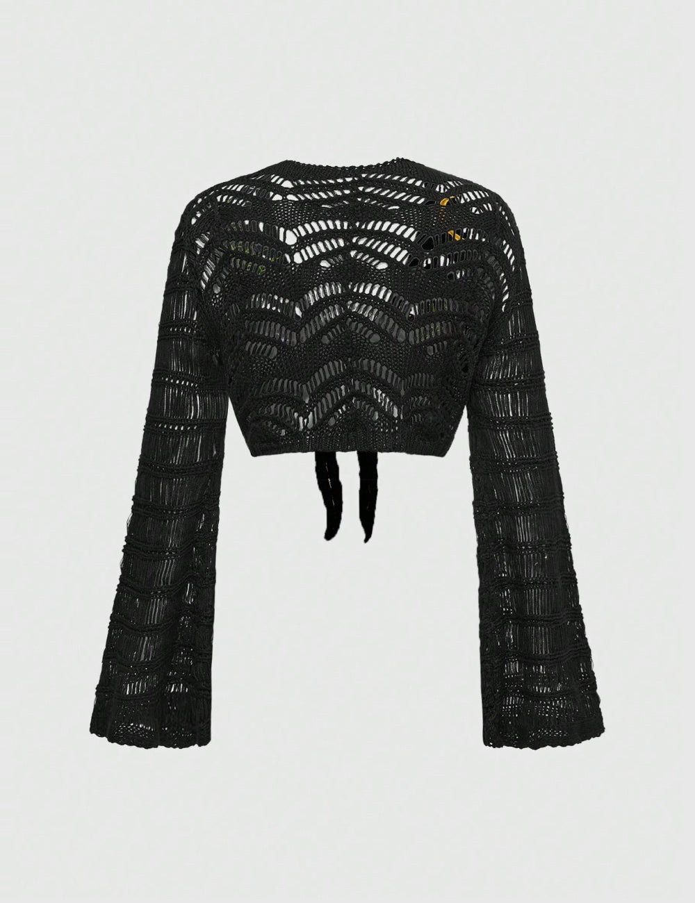 Cardigan Shein Romwe, negru