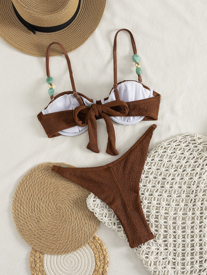 Set bikini SHEIN, maro
