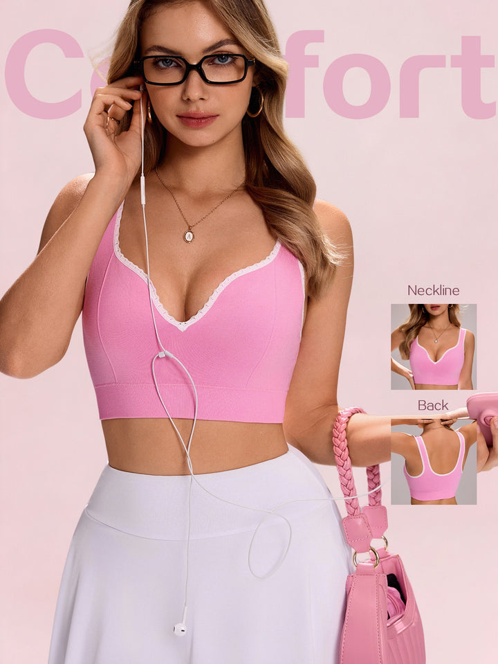 Bustieră sport SHEIN, roz