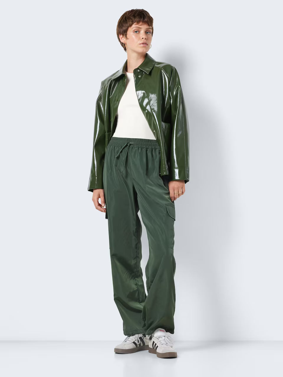 Pantaloni NOISY MAY, verde