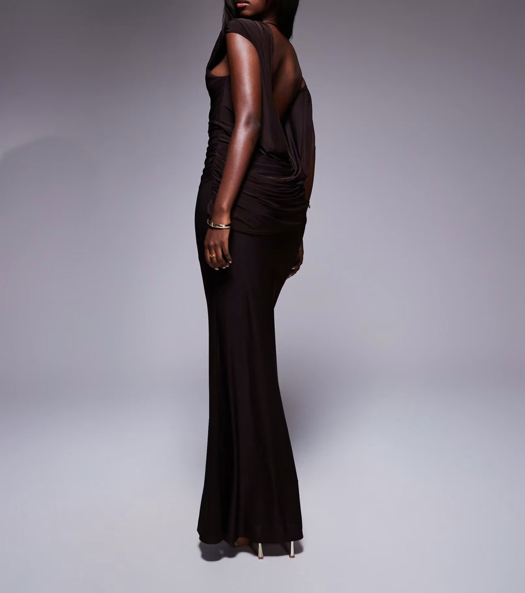Rochie maxi Asos, maro