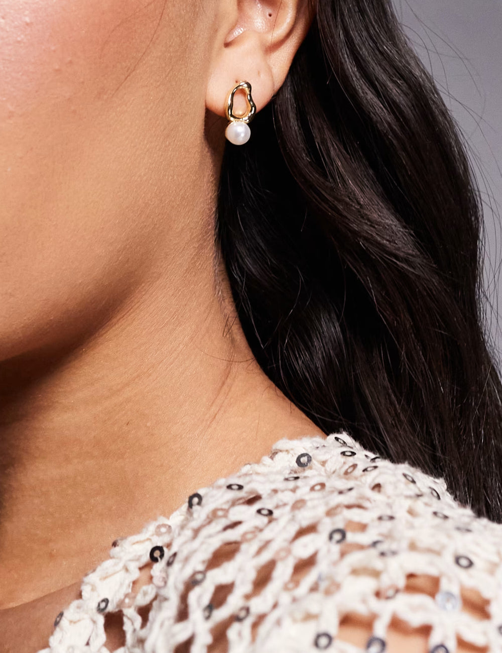 Cercei ASOS, auriu