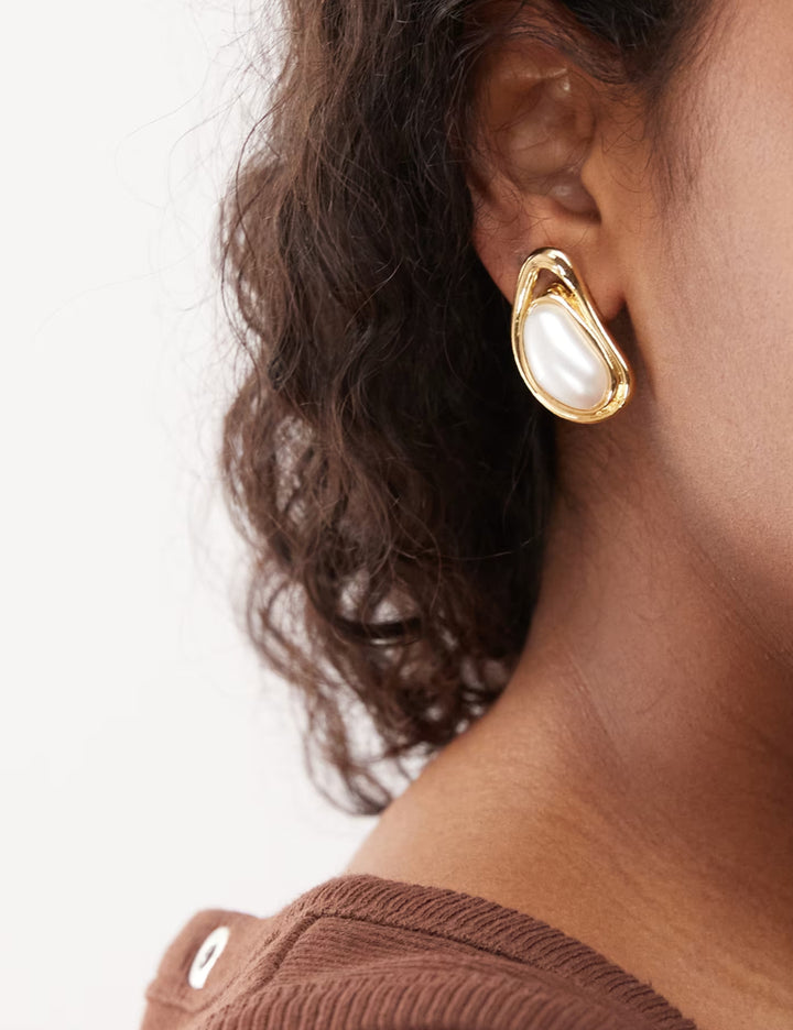 Cercei Petit Moments, auriu