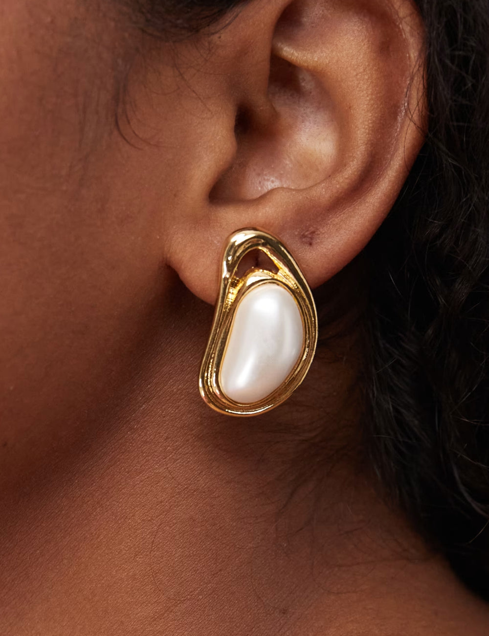 Cercei Petit Moments, auriu