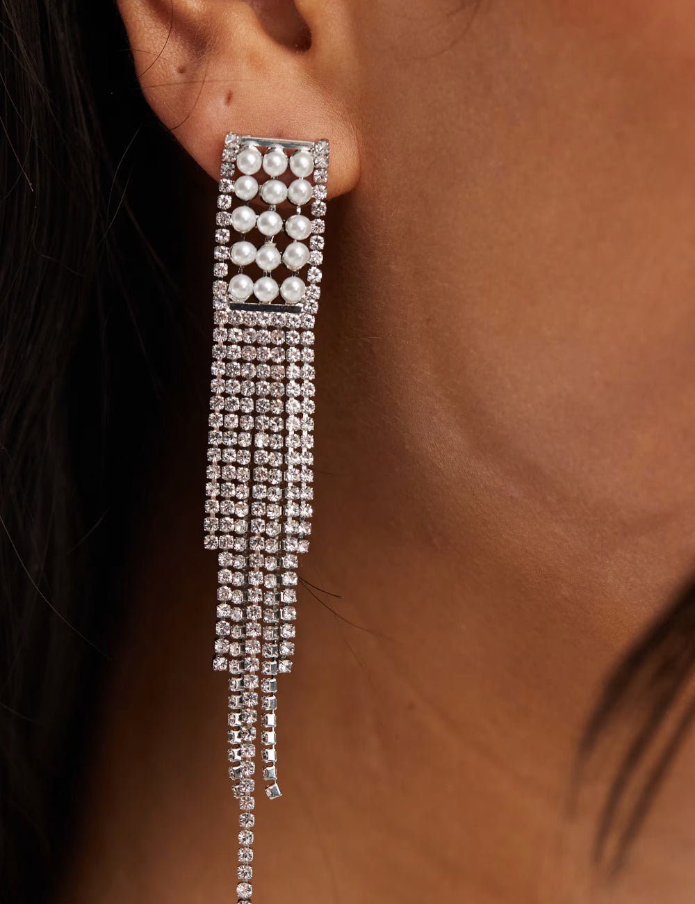 Cercei True Decadence, argintiu