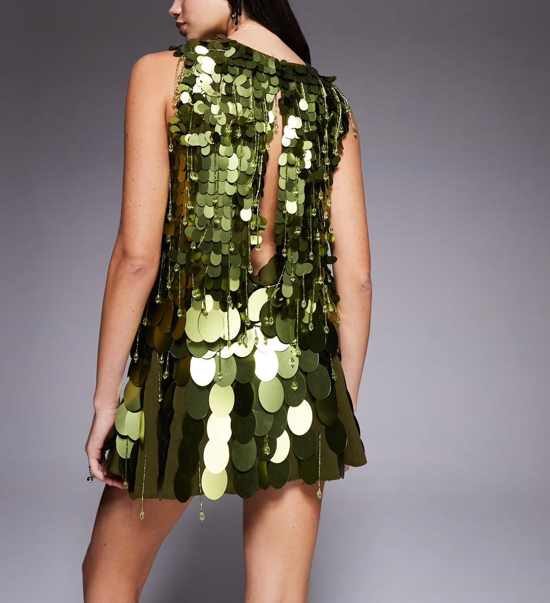 Rochie de ocazie ASOS, verde