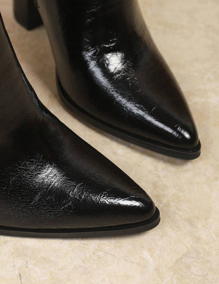 Cizme cu toc Shein, negru