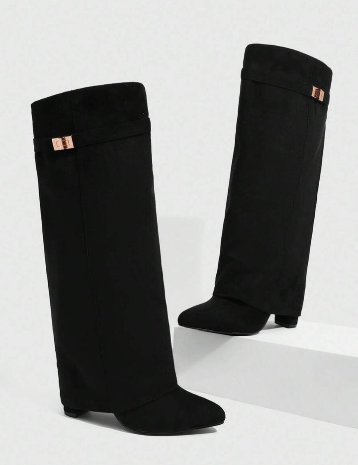 Shein csizma, fekete