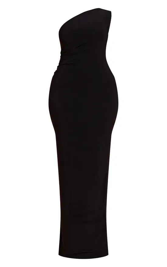 Rochie maxi PRETTYLITTLETHING, negru
