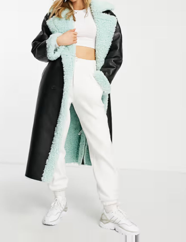 Cojoc lung ASOS, mix culori
