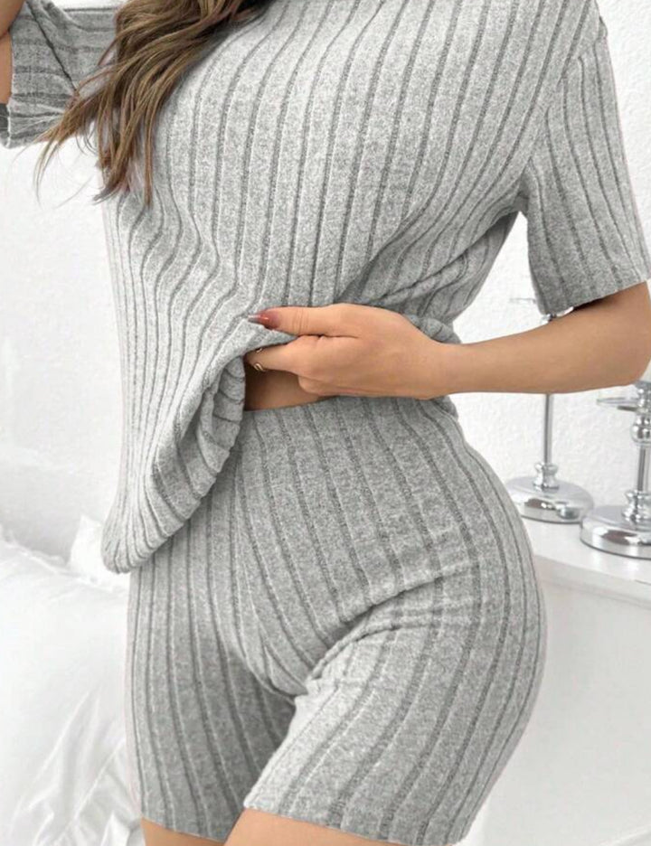 Shein szürke rövid leggings